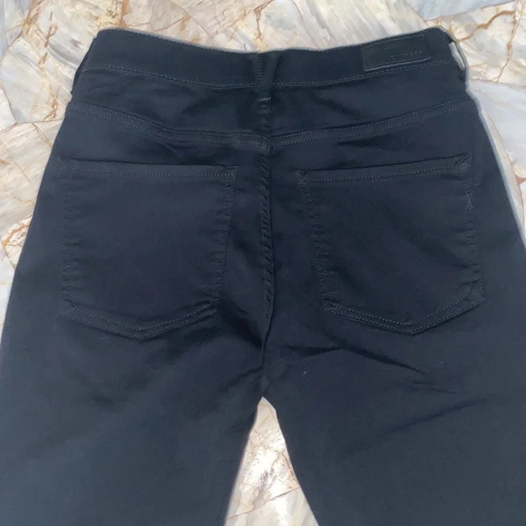 Stretch Slim Flare High Rise Short Jean Pants 8L - Picture 5 of 14